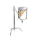 JTL 5 in 1 Flag Reflector Kit, 18x24" Frame, Fabrics, Stand & Arm: Picture 1 thumbnail